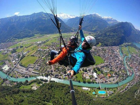 Central Park Holiday Apartment Interlaken Eksteriør bilde